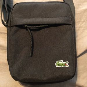 Black Lacoste Crossbody